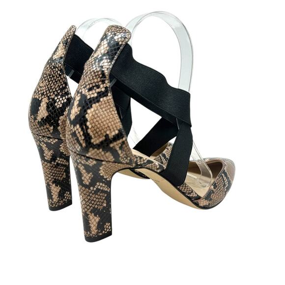 Cole Haan Grand Ambition Maikki Pointed Toe Pump Amphora Snake Print Size 8.5 - Picture 8 of 16